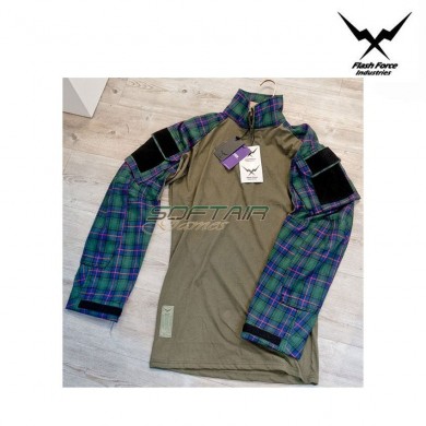 Lumberjacks TAC shirt gen.3 flannel green LIMITED EDITION flash force industries (ffi-g3ljs-gn)