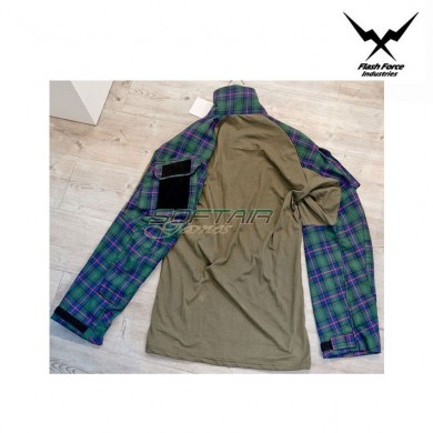 Lumberjacks TAC shirt gen.3 flannel green LIMITED EDITION flash force industries (ffi-g3ljs-gn)