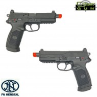 Gbb Gas Pistol Fn Herstal Fnx-45 Tactical Black Blowback Cybergun (it200508)