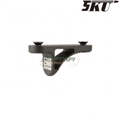 Grip hand stop short black B5 per keymod 5ku (5ku-187s-b)