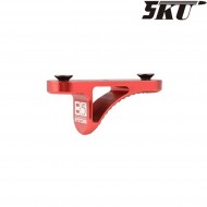 Grip hand stop short red B5 per keymod 5ku (5ku-187s-r)