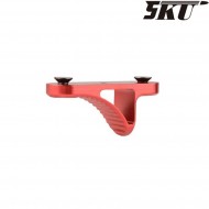 Grip hand stop short red B5 per keymod 5ku (5ku-187s-r)