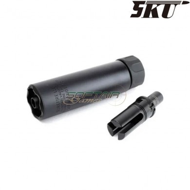 Sf socom 46 mini 12mm cw silencer for mp7 5ku - Softair Games 