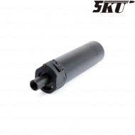 Silenziatore sf socom 46 mini 12mm cw black per mp7 5ku (5ku-270-bk)
