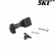 Racing bolt catch for m4/ar aeg black 5ku (5ku-287-bk)