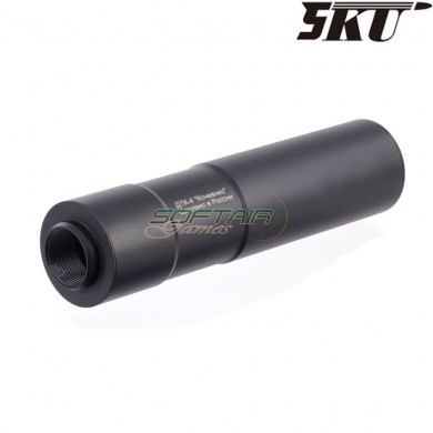 Silenziatore dtk-4 zenit style black 24mm cw 5ku (5ku-288-bk)