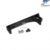 Link curved foregrip black for keymod jj airsoft (ja-1362-bk)