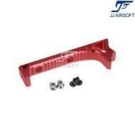 Link curved foregrip red per keymod jj airsoft (ja-1362-re)