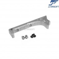 Link curved foregrip silver per keymod jj airsoft (ja-1362-sv)