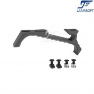 Vp23 tactical angled grip black for keymod/LC jj airsoft (ja-1389-bk)