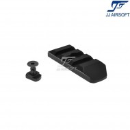 Slitta 3-slot LC black jj airsoft (ja-2056-bk)