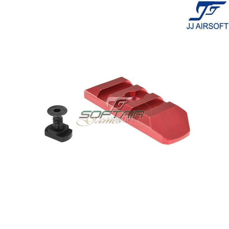 Slitta 3-slot LC red jj airsoft (ja-2056-re)