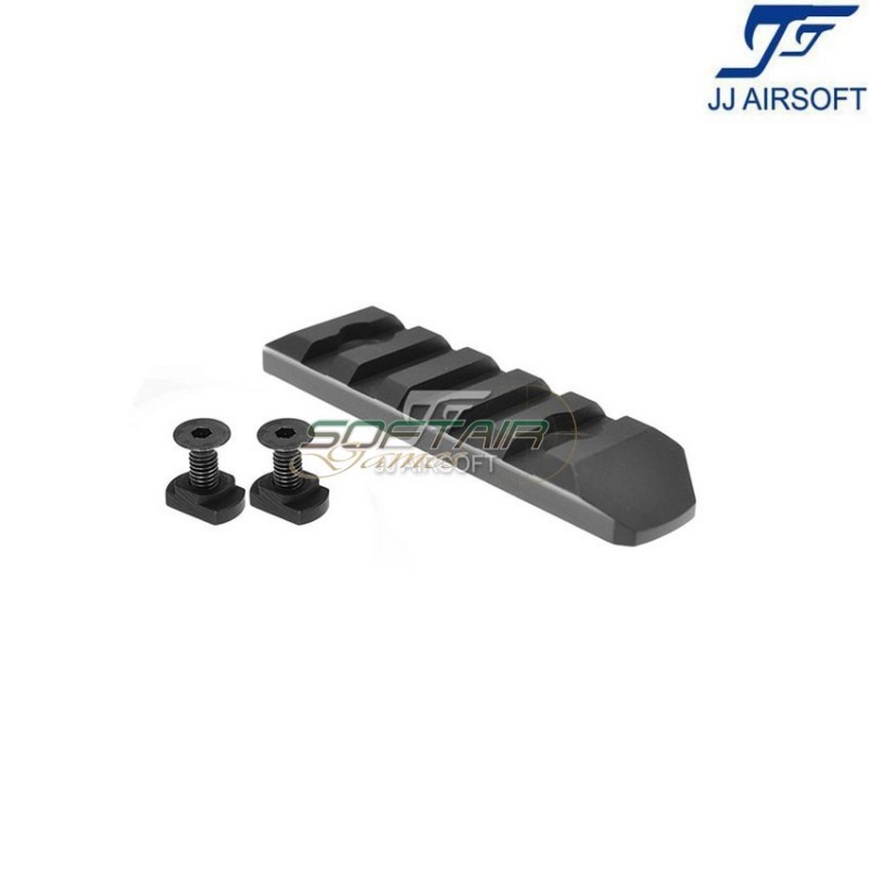 Slitta 5-slot LC black jj airsoft (ja-2057-bk)