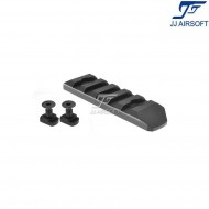 Slitta 5-slot LC black jj airsoft (ja-2057-bk)