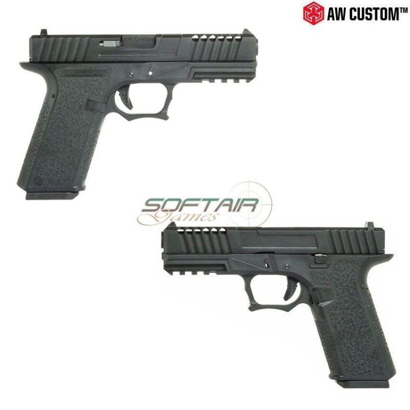 Gas gbb pistol vx7 MOS mod.1 precut black armorer works (aw-vx7110)