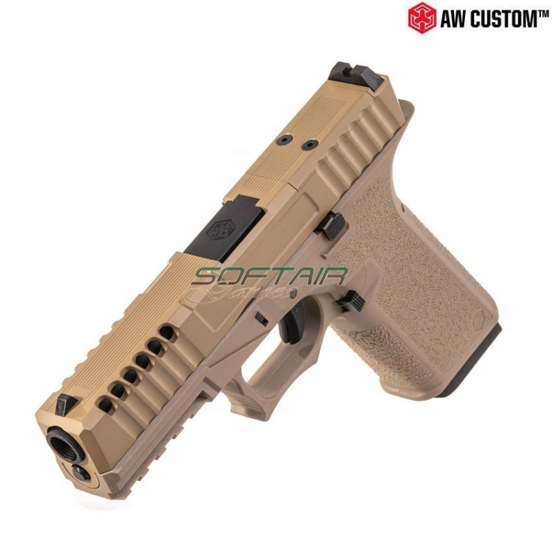 Pistola a gas gbb vx7 MOS mod.1 precut tan armorer works (aw-vx7111)