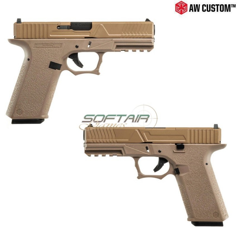 Gas gbb pistol vx7 mod.3 tan armorer works (aw-vx7301)