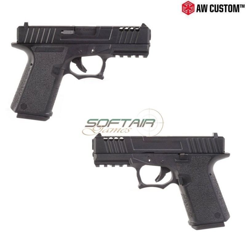 Gas gbb pistol vx9 mod.1 black armorer works (aw-vx9100)