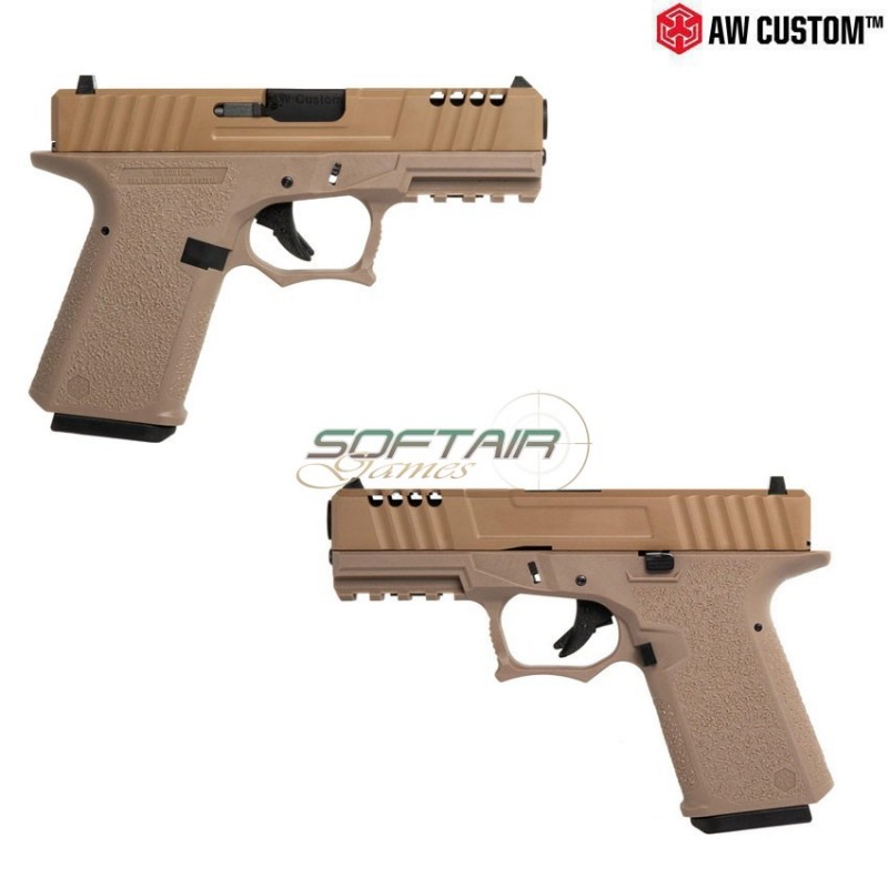 Pistola a gas gbb vx9 mod.1 tan armorer works (aw-vx9101)