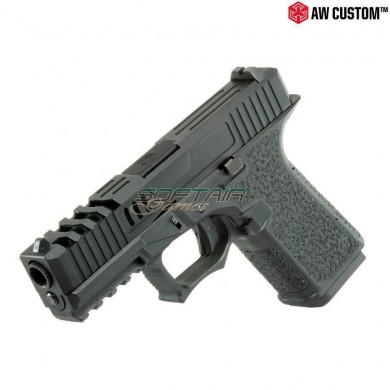 Gas gbb pistol vx9 mod.2 black armorer works (aw-vx9200)