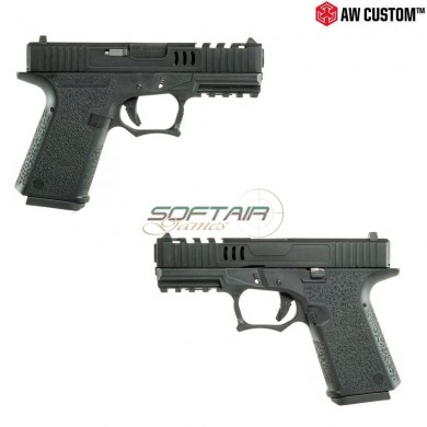 Gas gbb pistol vx9 mod.2 black armorer works (aw-vx9200)