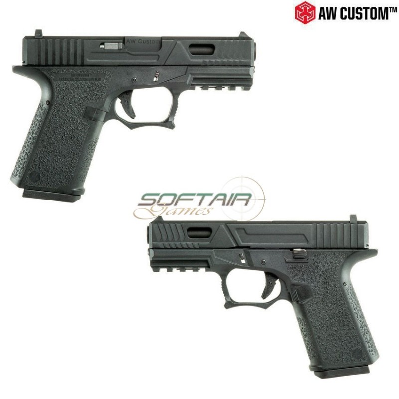 Pistola a gas gbb vx9 mod.3 black armorer works (aw-vx9300)