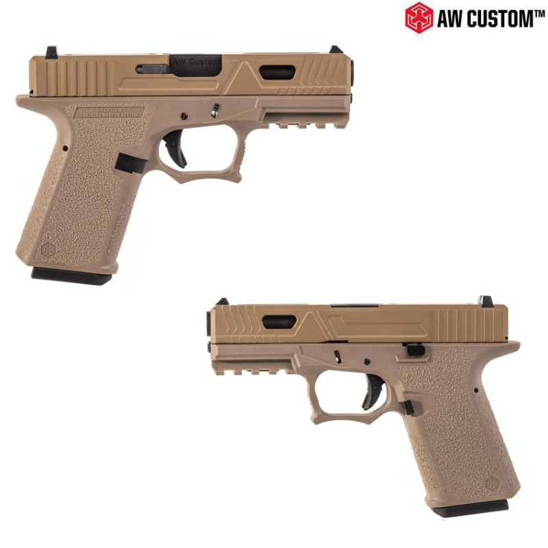 Gas gbb pistol vx9 mod.3 tan armorer works (aw-vx9301)
