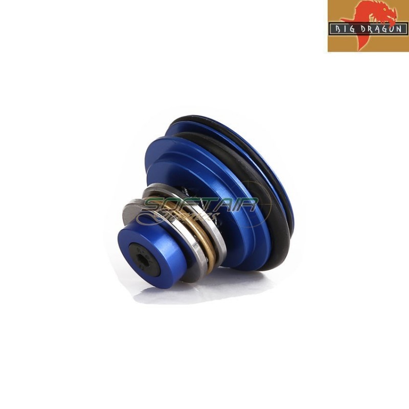 Testa pistone alluminio cuscinettata doppio o-ring big dragon (bd-1206)