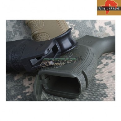 Impugnatura grip black fab ag-43 style per gbb big dragon (bd-0111)