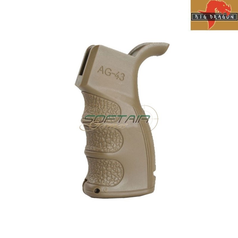 Impugnatura grip dark earth fab ag-43 style per gbb big dragon (bd-0112)