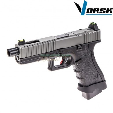 Gas gbb pistol eu17 black/grey vorsk (vk-vgp-01-13)