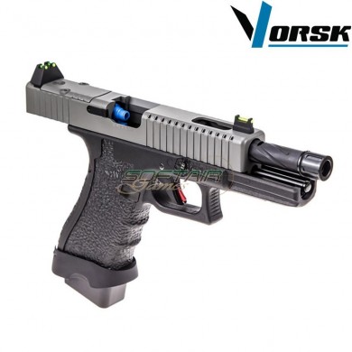Pistola a gas gbb eu17 black/grey vorsk (vk-vgp-01-13)