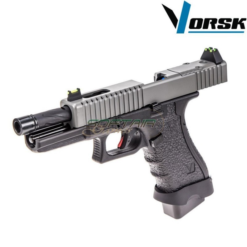 Pistola a gas gbb eu17 black/grey vorsk (vk-vgp-01-13)