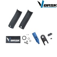 Pistola a gas gbb eu17 black/tan vorsk (vk-vgp-01-05)