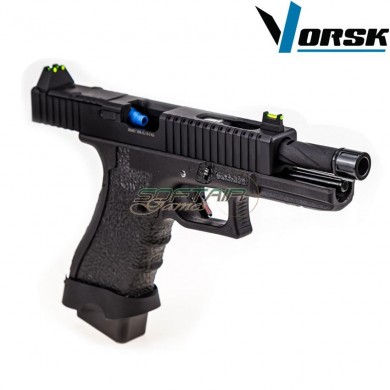 Pistola a gas gbb eu18 black vorsk (vk-vgp-01-03)