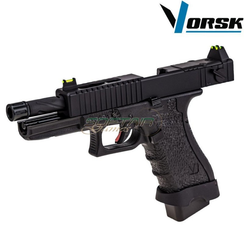 Pistola a gas gbb eu18 black vorsk (vk-vgp-01-03) Pistola a gas gbb eu18 black vorsk (vk-vgp-01-03)
