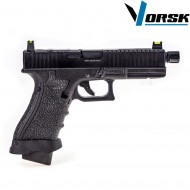 Gas gbb pistol eu18 black vorsk (vk-vgp-01-03)