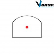 Gas gbb pistol eu18 black/gold + BDS vorsk (vk-vgp-01-27-bds)