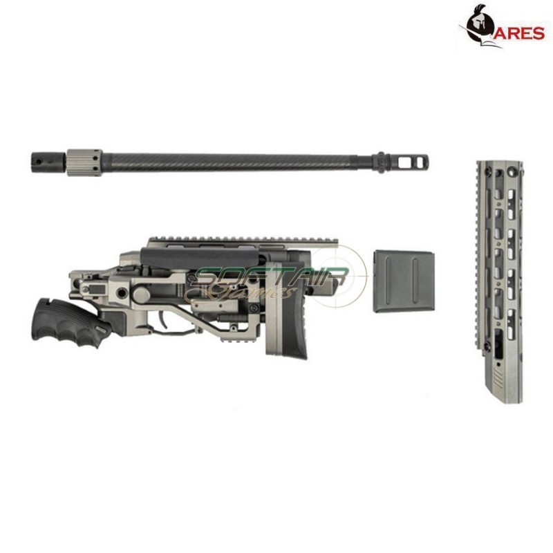 Fucile sniper a molla msr303 titanium grey ares (ar-msr021) Fucile sniper a molla msr303 titanium grey ares (ar-msr021)