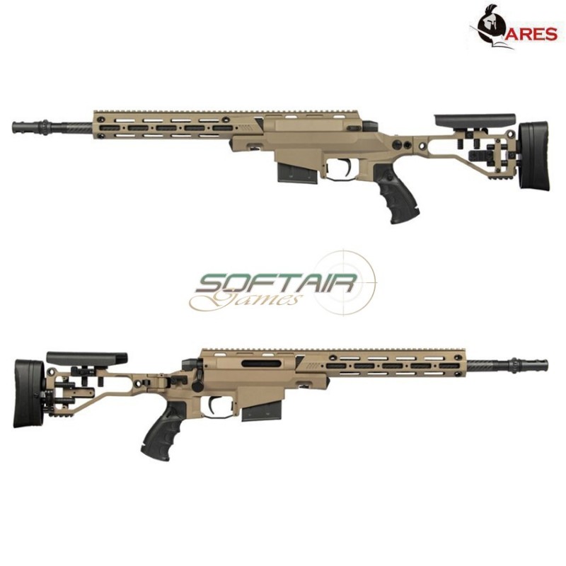 Fucile sniper a molla msr303 dark earth ares (ar-msr022)