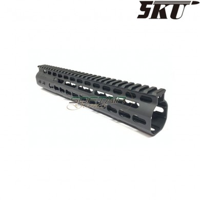 Alluminio nsr 11" keymod rail black 5ku (5ku-180-11)