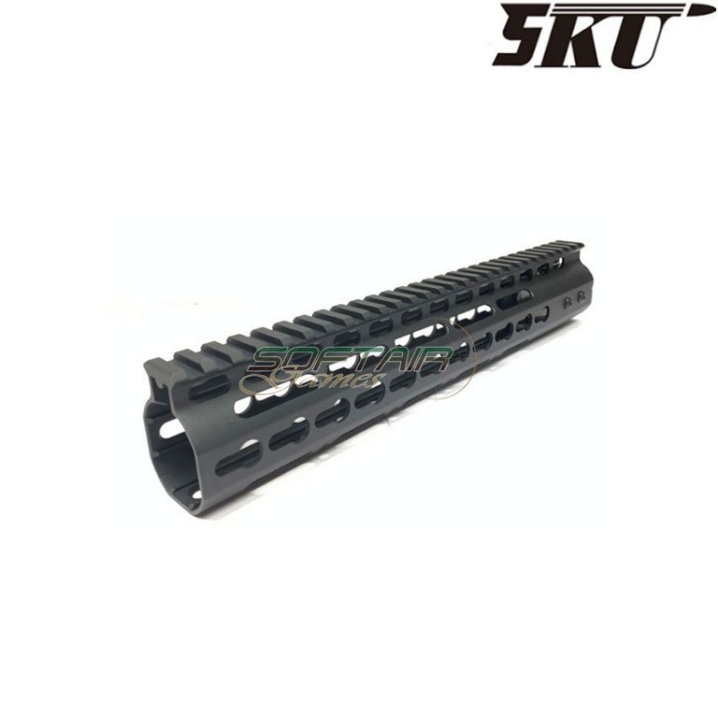 Aluminum nsr 11" keymod rail black 5ku (5ku-180-11)