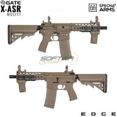 Electric Rifle Sa-e12 Edge™ M4 Short Keymod Carbine Replica Dark earth Specna Arms® (spe-01-024566)