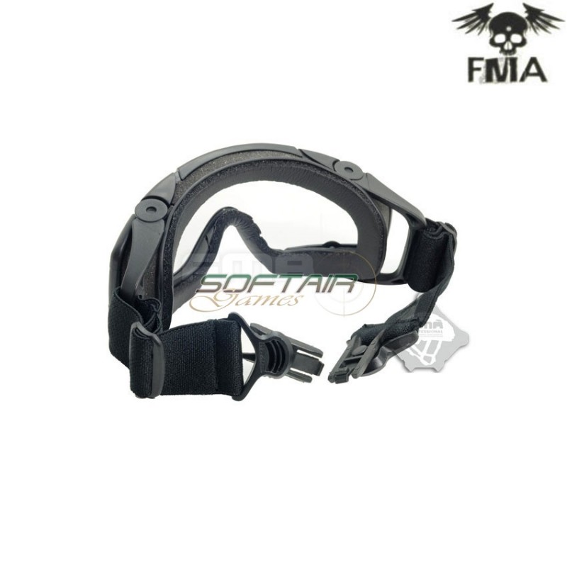 Maschera si-ballistic per elmetto black fma (fma-003901)