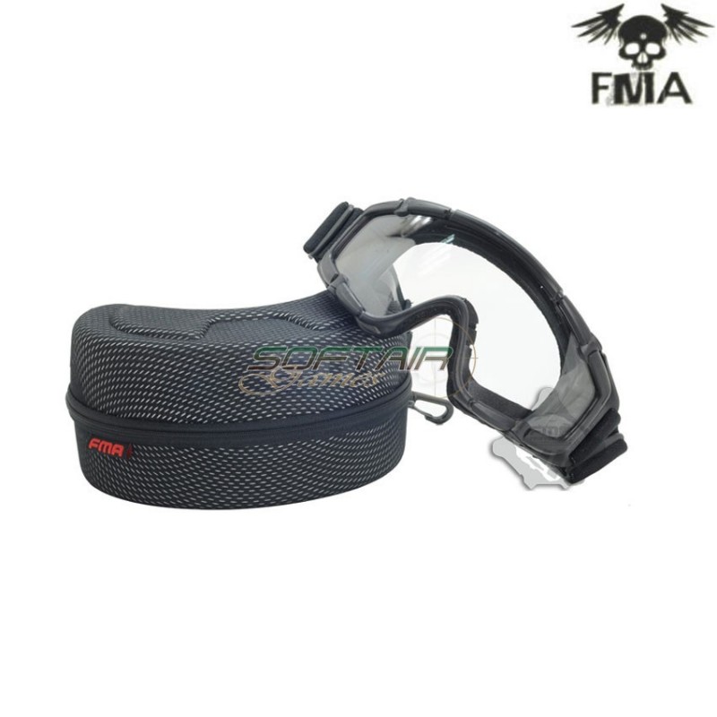 Si-ballistic black mask for helmet fma (fma-003901)