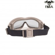 Maschera spectra jt dark earth c/lente chiara fma (fma-026834)
