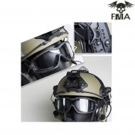 Maschera spectra jt dark earth c/lente chiara fma (fma-026834)