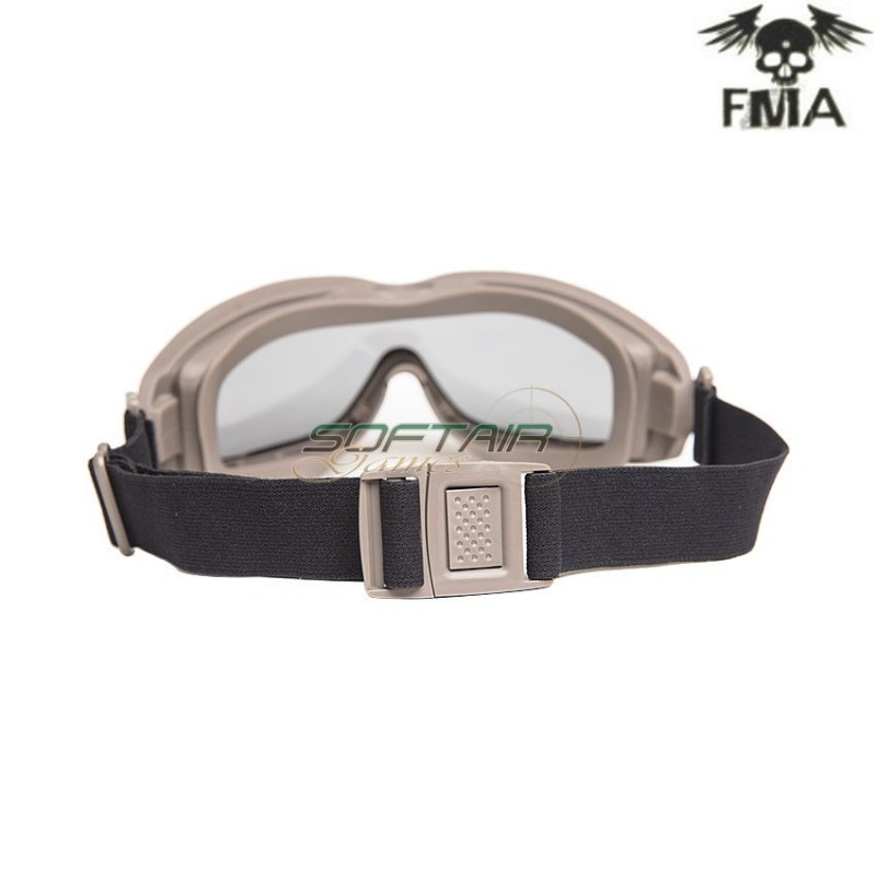 Spectra jt goggle tan w/clear lens fma (fma-026832)