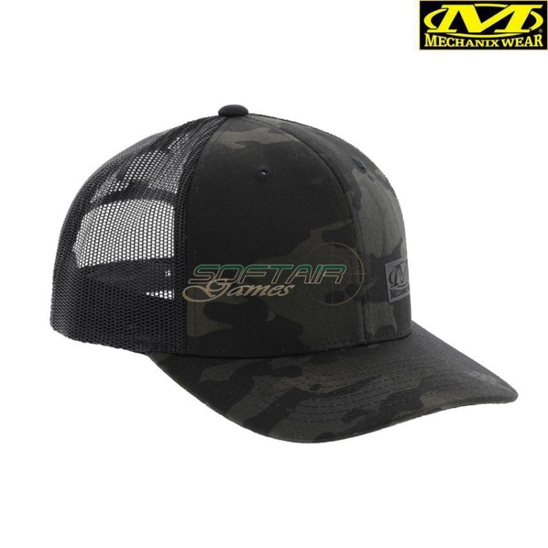 Cappellino flexfit trucker multicam black® mechanix (mx-124-mw-uwm)
