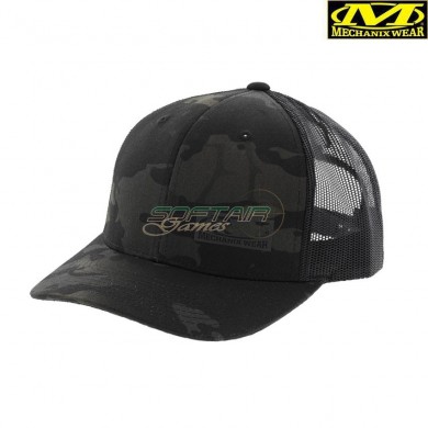 Flexfit trucker multicam black® cap mechanix (mx-124-mw-uwm)
